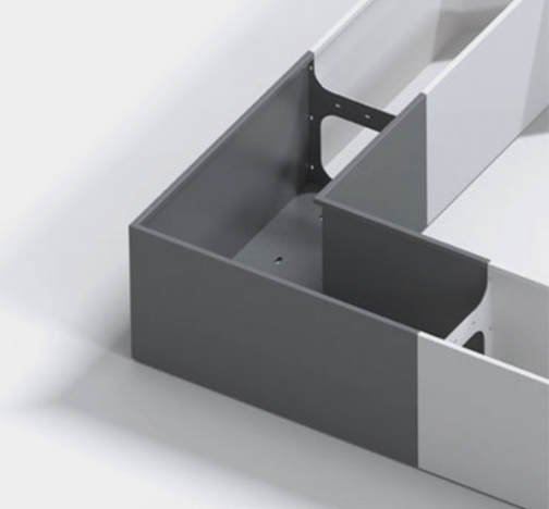 Join Modular Planter Right Angle Corner Component
