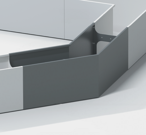 Join Modular Variable Corner Component