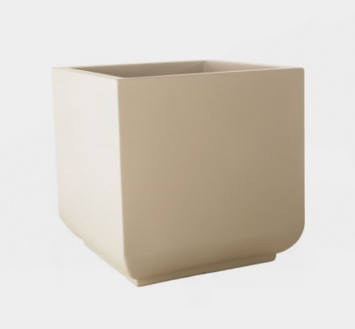 Moterery square planter by Old Town Fiberglass.