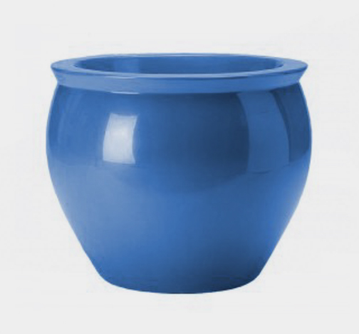 Imperial urn-shaped planter by Old Town Fiberglass.