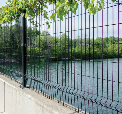 Omega Architectural Fence System.