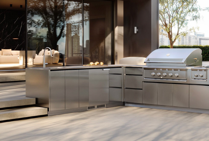 Outerspace Series 01 outdoor kitchen system.