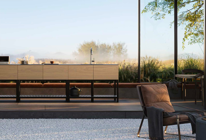 Outerspace Series 02 outdoor kitchen system.