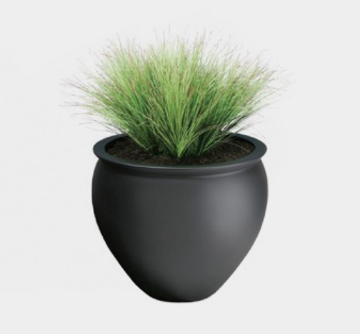 Victor Stanley Fiberglass Planter.